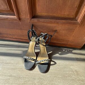 COPY - Christian Louboutin Black Spiked Heels